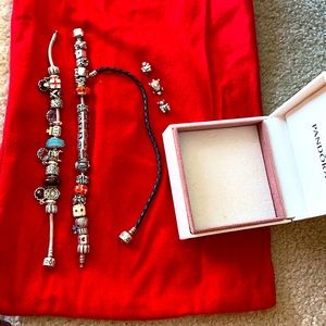 Pandora bracelets with charms